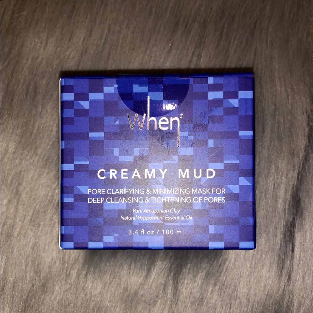 When. Pore Clarifying. Mask for Deep Cleansing.